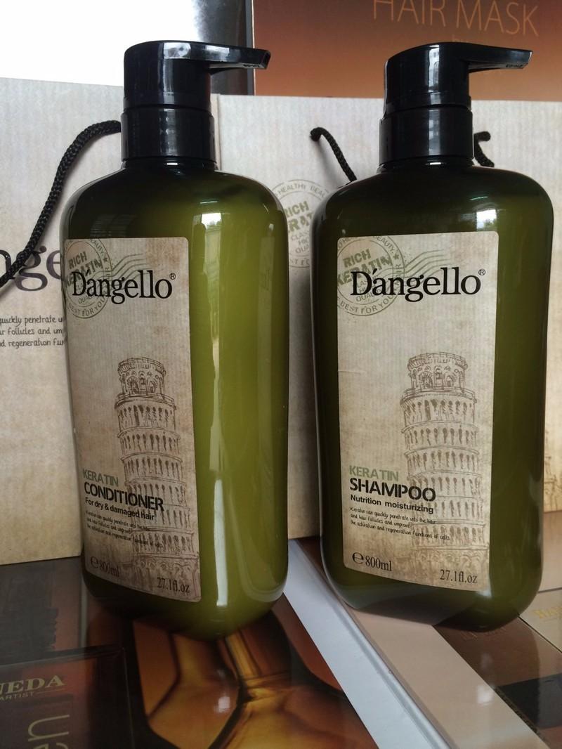 [HCM]Dầu gội xả siêu mượt Dangello Keratin 800mlx2