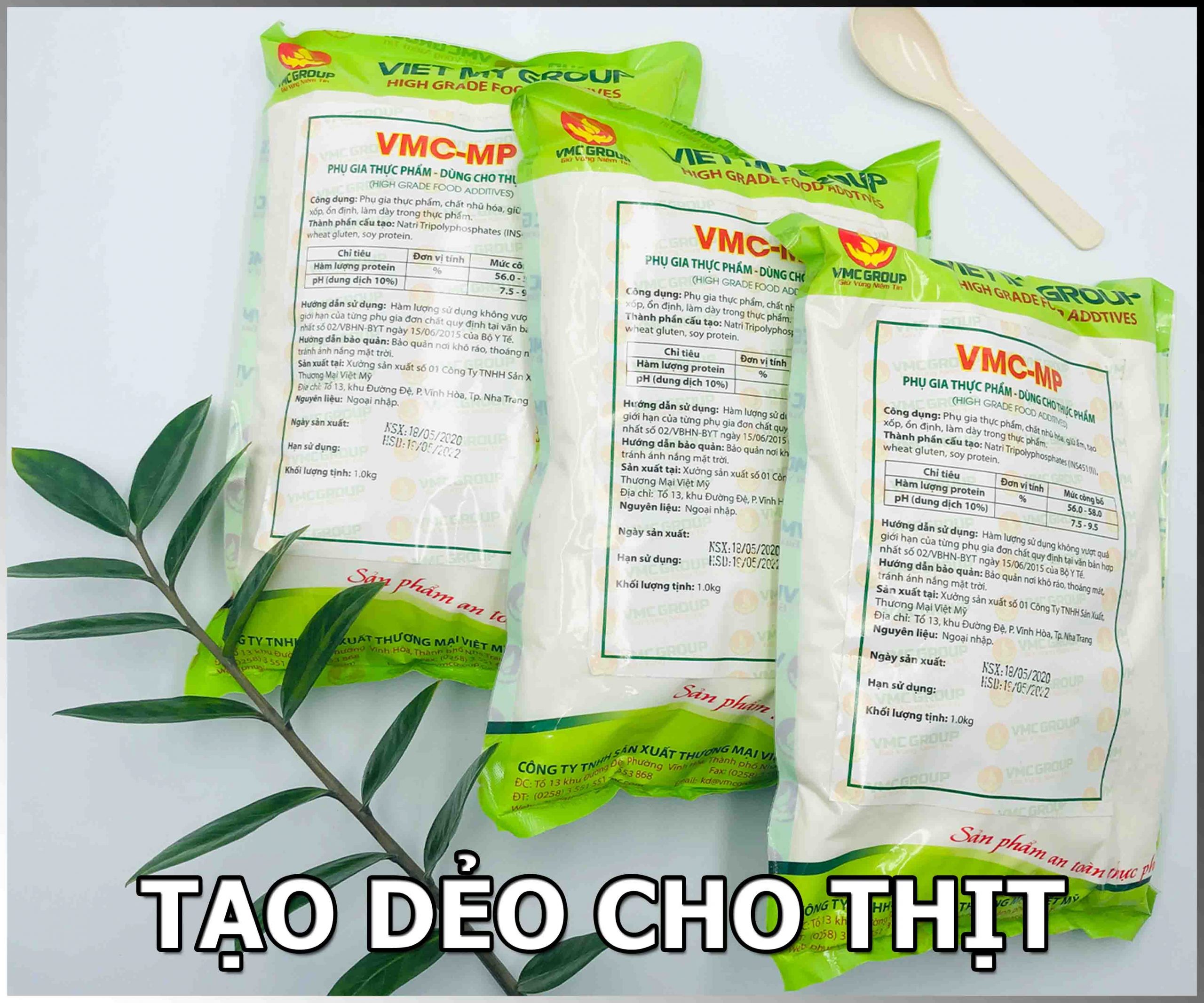 phụ gia làm giò chả tạo dai dẻo VMC MP