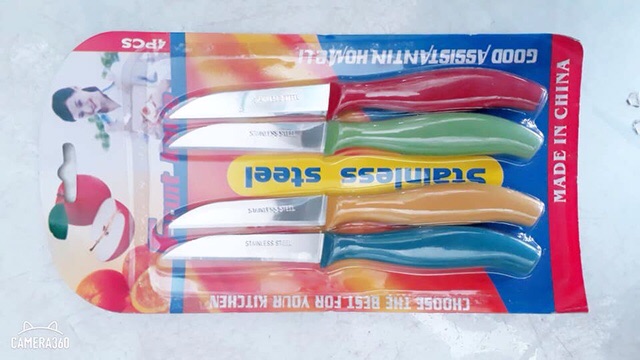 Bộ 4 dao gọt trái cây nhỏ - sắc