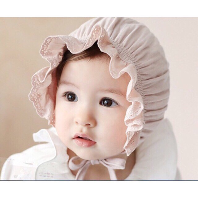 Mũ tiểu thư đáng yêu cho bé