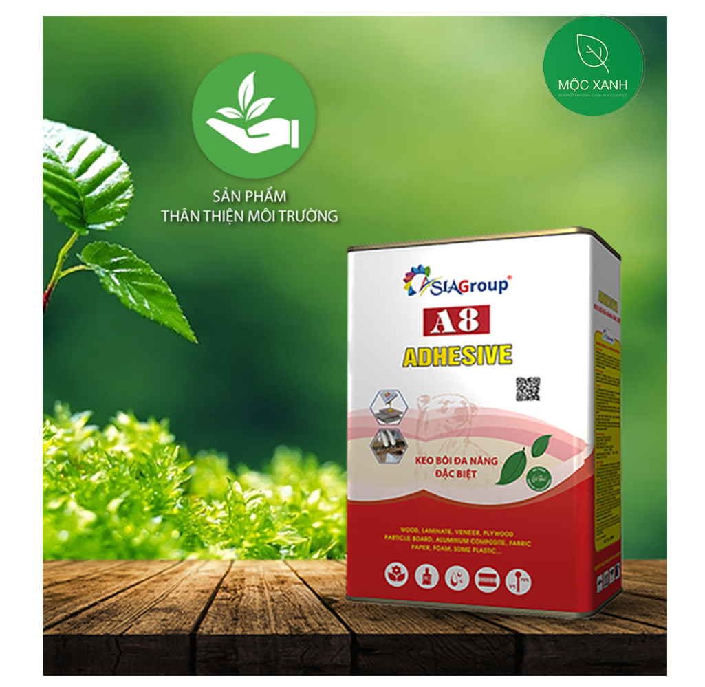 Keo dán đa năng Asia A8, keo con chó tốt (4L)
