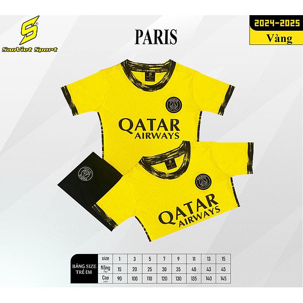 Đồ đá banh trẻ em psg, đồ đá bóng trẻ em psg - đồ thể thao trẻ em 2024-2025
