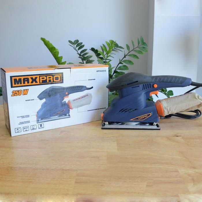 90mm x 187mm Máy chà nhám 250W Maxpro MPFS250VQ