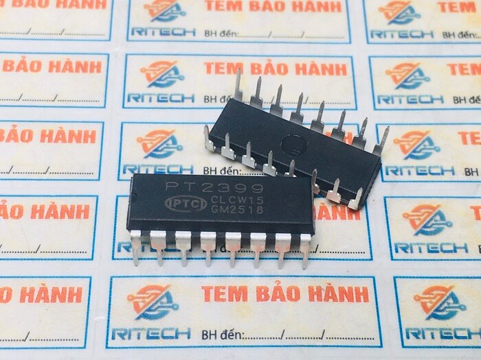 Combo 10 chiếc cd2399 pt2399 dip16 ic khuếch đại ampli chính hãng
