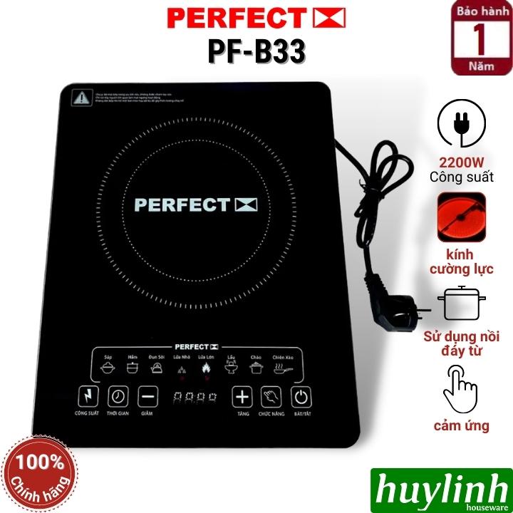 Bếp điện từ đơn perfect pf-b33 - công suất 2200w