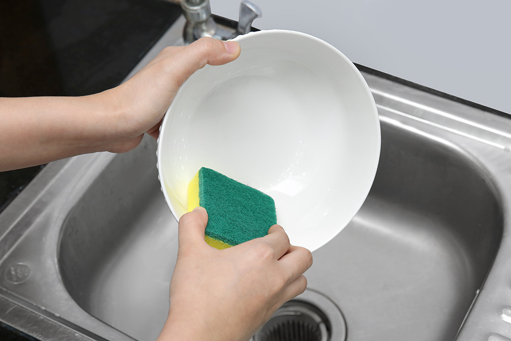 [HCM]Gói 4 miếng rửa chén mút xốp  ENG135