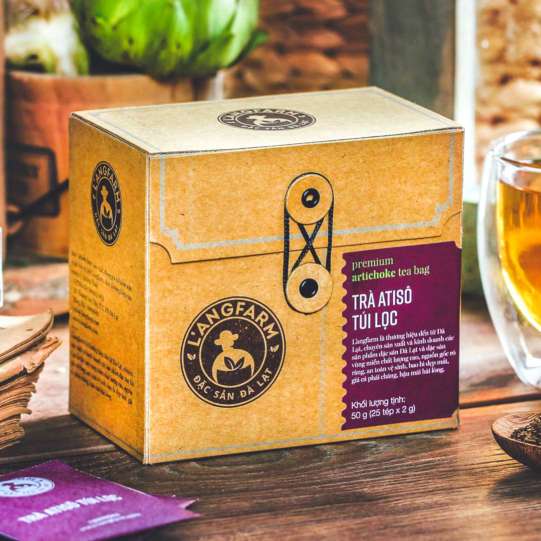 L'angfarm - Trà atisô túi lọc - Đặc Sản Đà Lạt