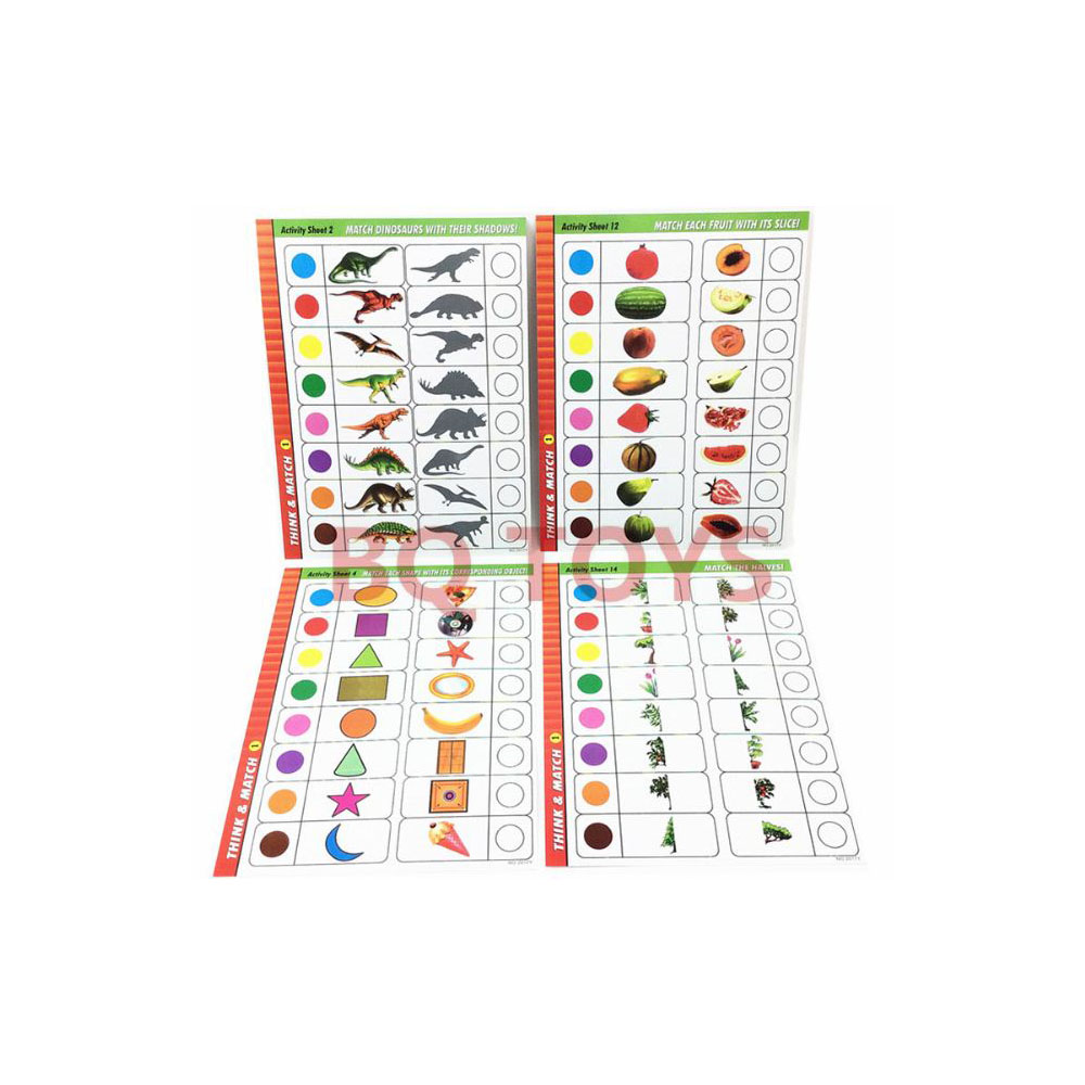 Bộ tư duy think and match rèn tư duy cho bé