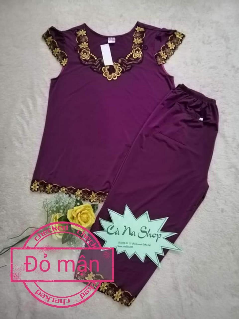 Đồ bộ thun lạnh quần lững