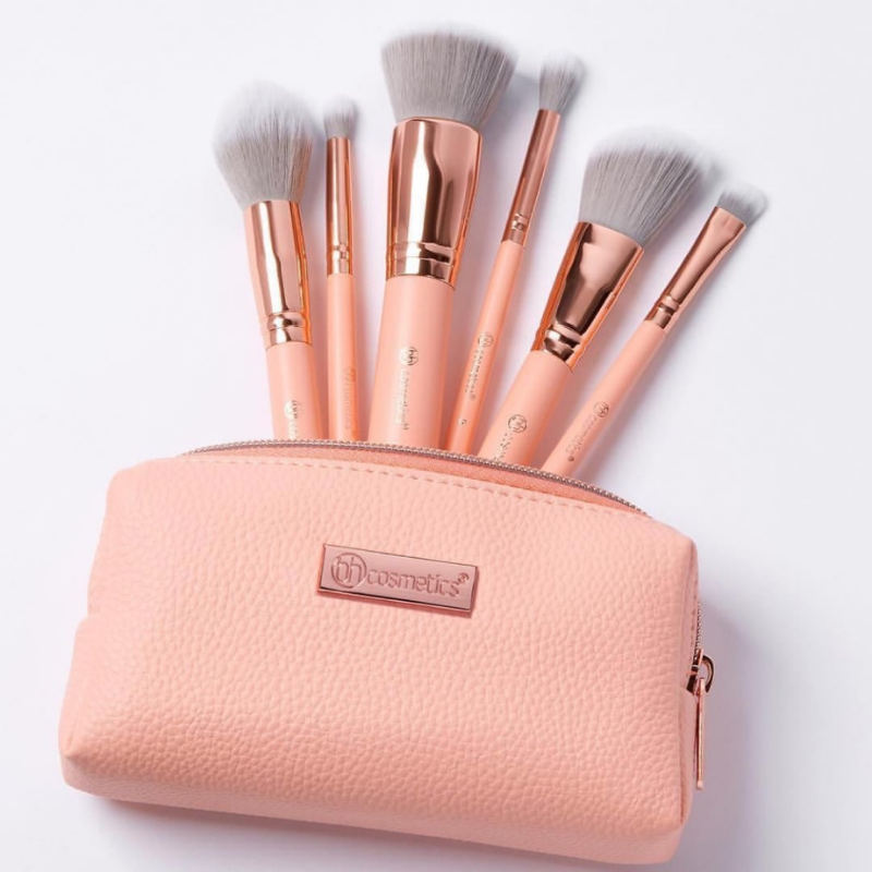 Bộ Cọ Trang Điểm 6 Cây Bh Cosmetics Petite Chic Mini
