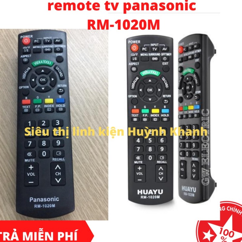 Bảng giá REMOTE TV PANASONIC  RM-1020M