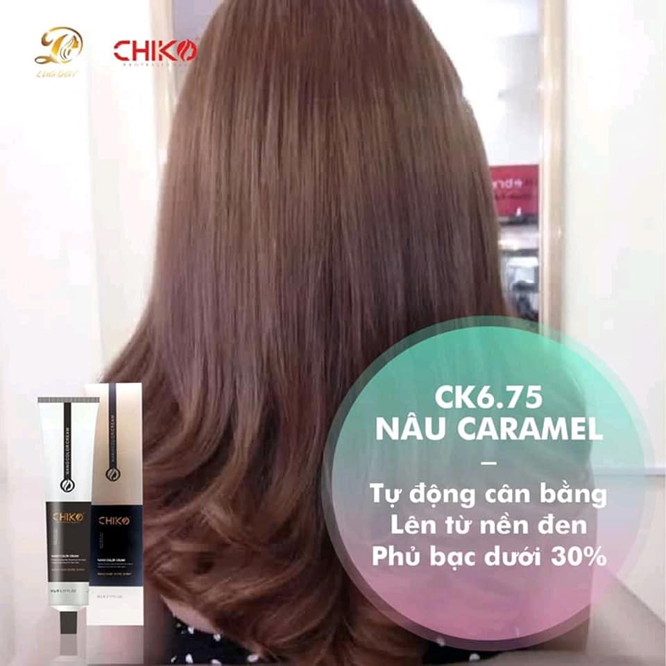 Giảm giá Thuốc nhuộm tóc Nâu Caramel Nâu đồng không tẩy buddyhairs tặng kèm  găng tay mũ trùm trợ nhuộm tiện ích - BeeCost