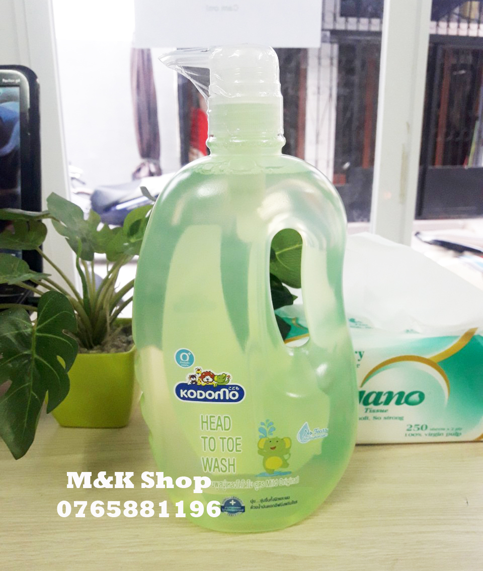 Sữa tắm gội Kodomo cho trẻ sơ sinh