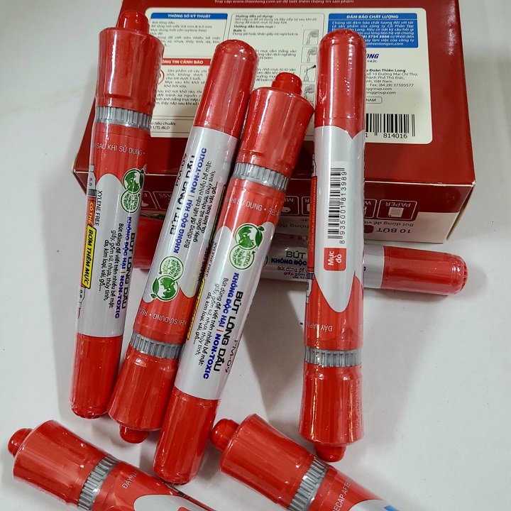 BÚT LÔNG DẦU LỚN PM09 THIÊN LONG CHÍNH HÃNG