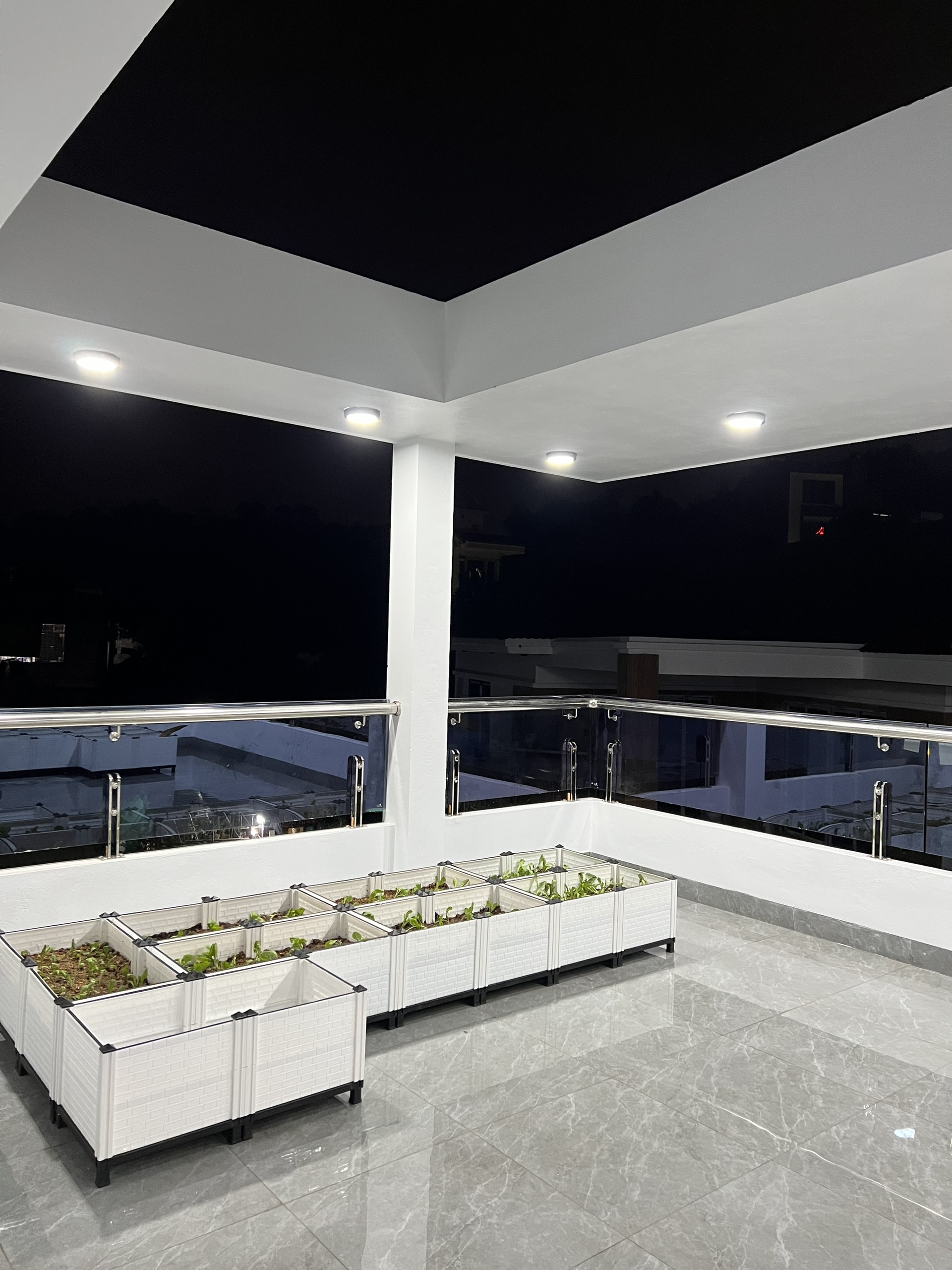 Trụ định vị chậu lắp ghép