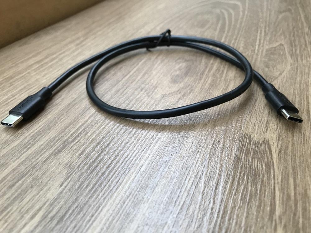 Cáp USB Type-C Ugreen 50996 - Black, 0.5M