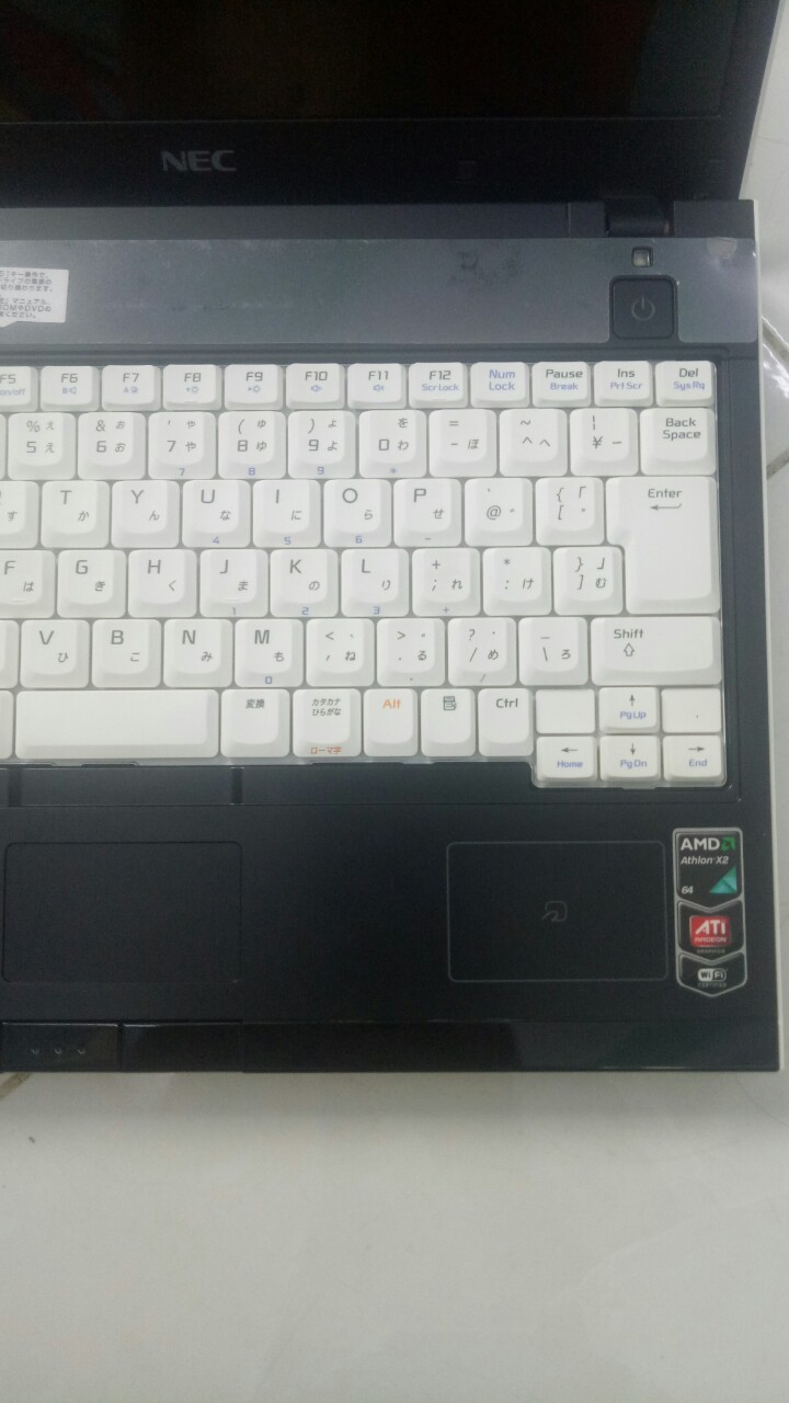 LAPTOP NEC, mini trắng đen
