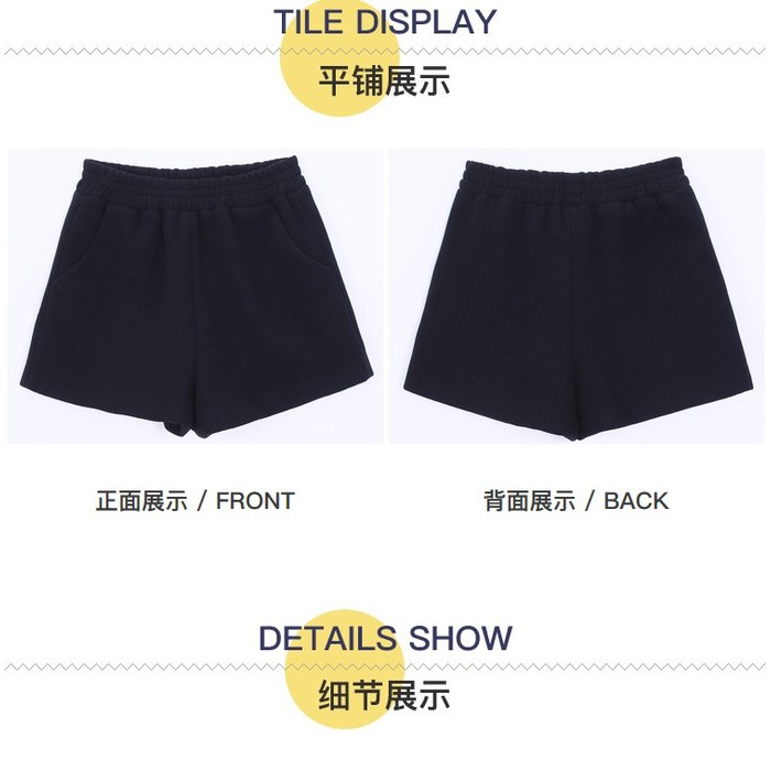 [HCM]Quần shorts dạ nữ Quảng Châu Q076