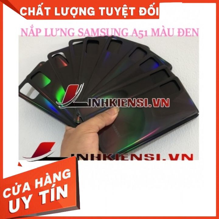 [HCM]NẮP LƯNG SAMSUNG A51 MÀU ĐEN