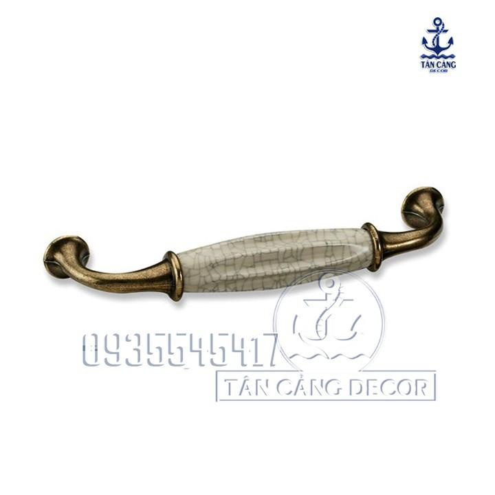Tay Nắm Sứ Cổ Điển 36 - KT : 14.2cm