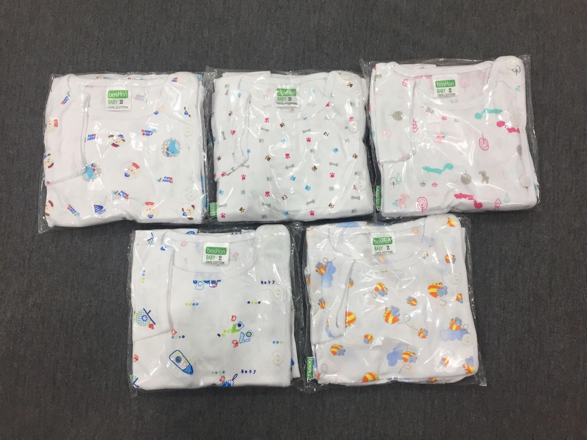 Combo 05 bộ dài bác sĩ cho bé trai và bé gái (3-16 kg)