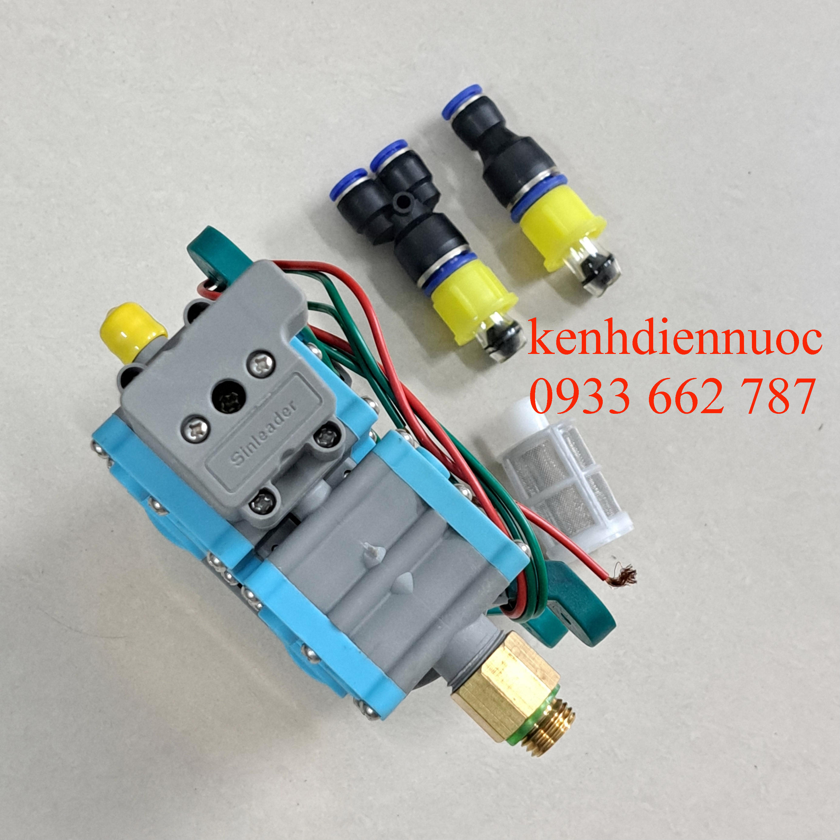 Máy bơm đôi 12V Sinleader