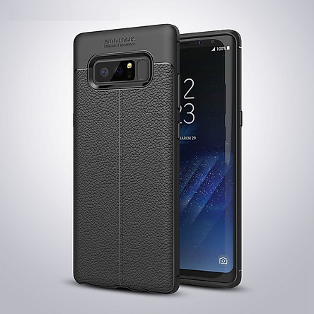 Ốp Silico Vân Da Cho Samsung Galaxy Note 8 - Auto Focus