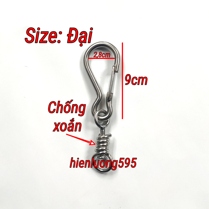 Móc xích chó inox