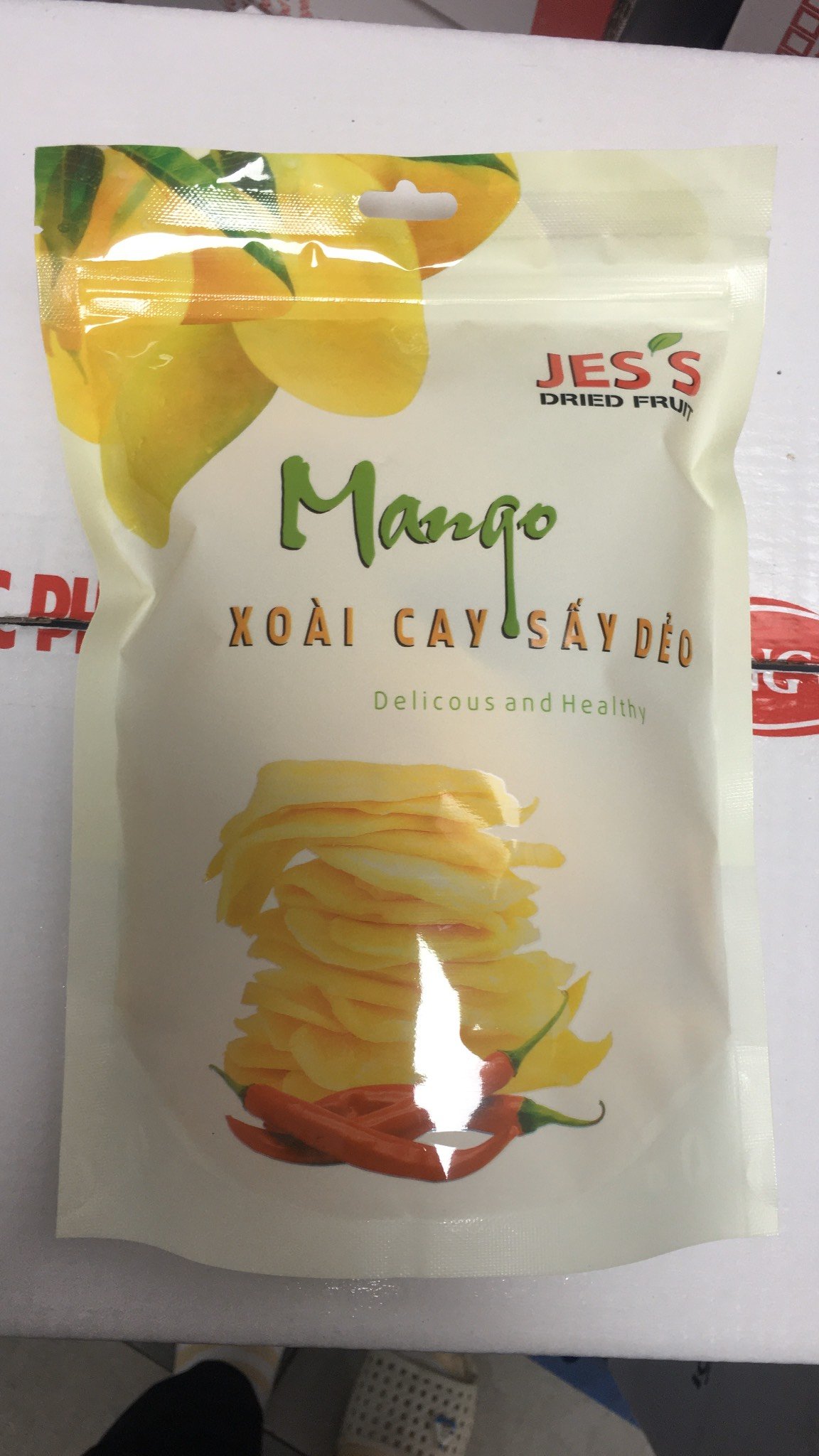 Ohla Dried Mango with Salt and Chili 500g