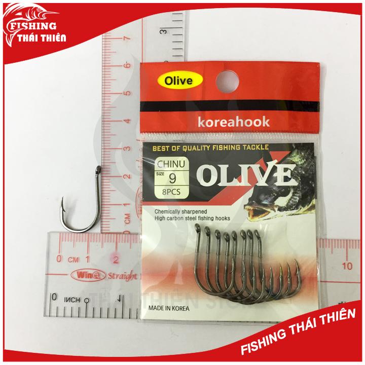 Lưỡi câu cá Chinu Olive