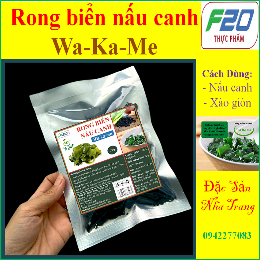 1 gói RONG BIỂN KHÔ HÀN QUỐC WA-KA-ME chính hiệu 50gr