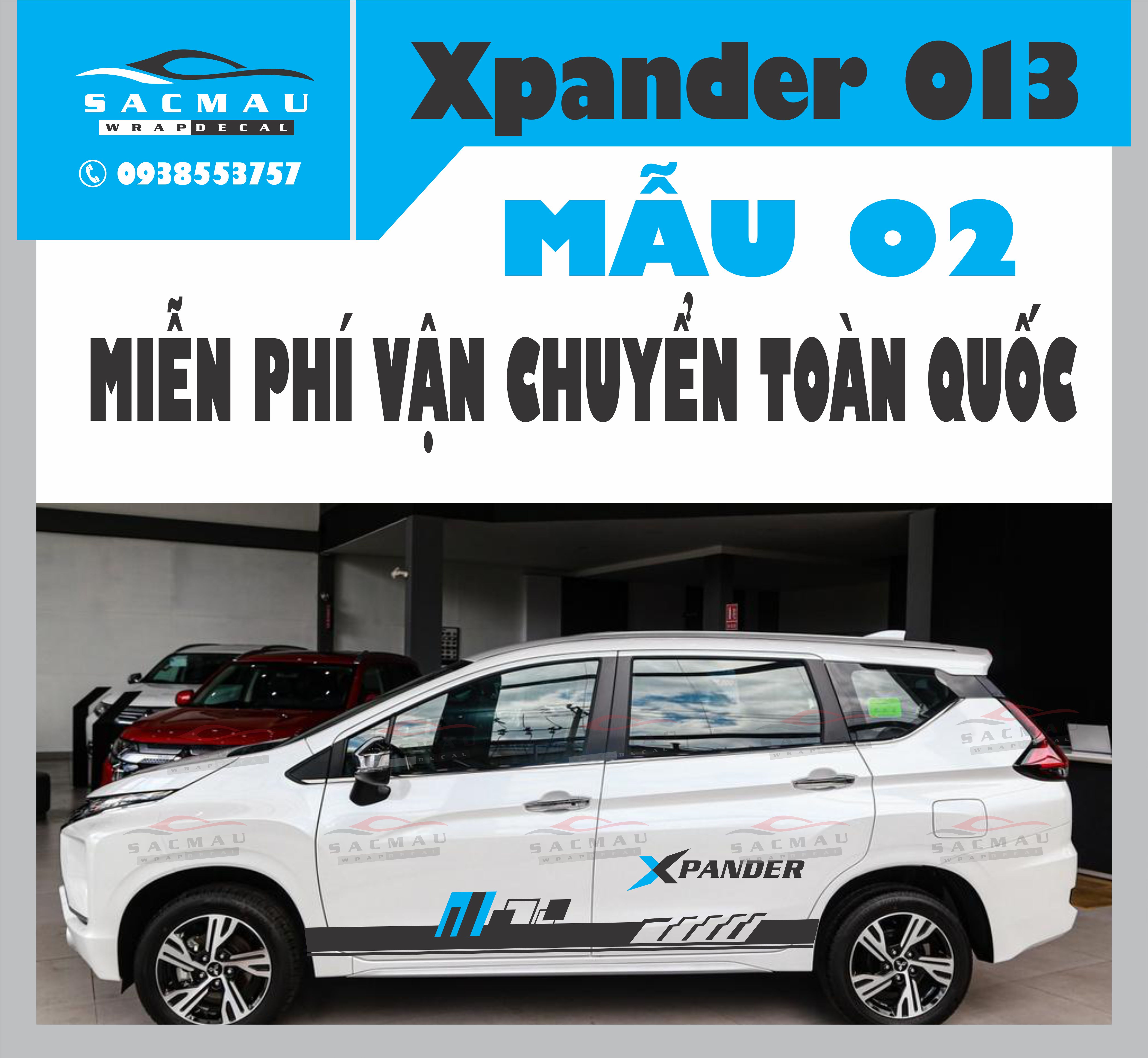 Tem dán ô tô xpander