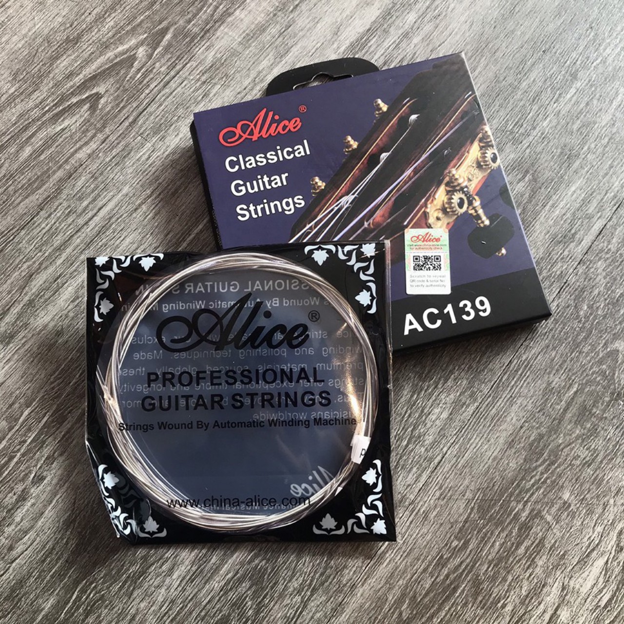 [HCM]DÂY GUITAR CLASSIC CAO CẤP AC139 ALICE