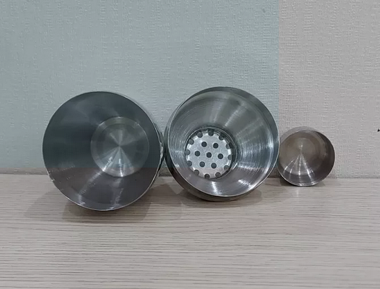 Bình pha chế trà sữa inox Shaker- Size trung 550cc