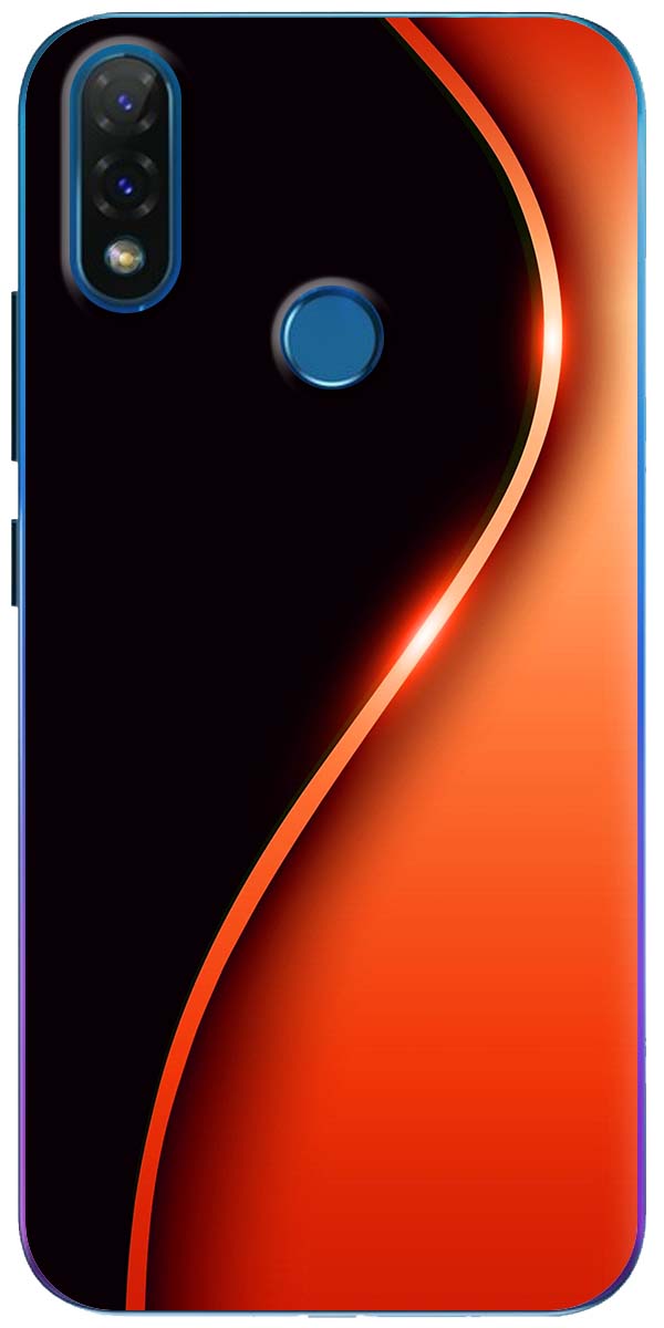 [HCM]Ốp lưng dành cho Vsmart Joy 1, Joy 1+, Joy 2+, Joy 3, Joy 4 mẫu Đường cong chữ S đỏ