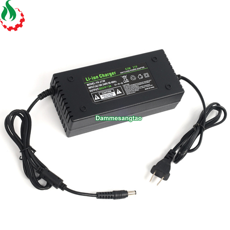 Sạc 5S 3A 18V (21V) dùng cho pin Li-ion 3.7V Adapter (Có quạt) CKS-21-3000