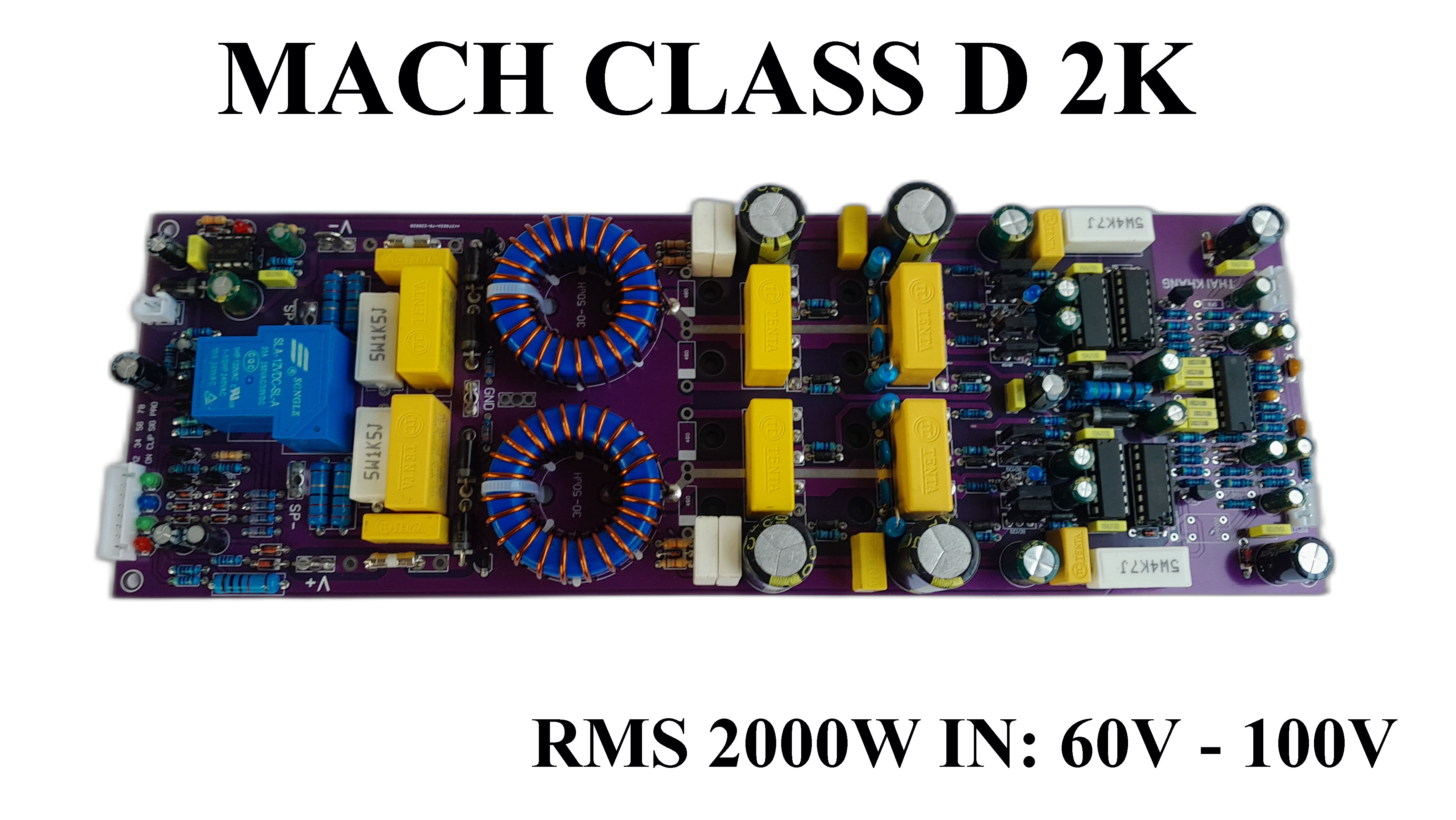 Mạch Class D BTL 8 fet