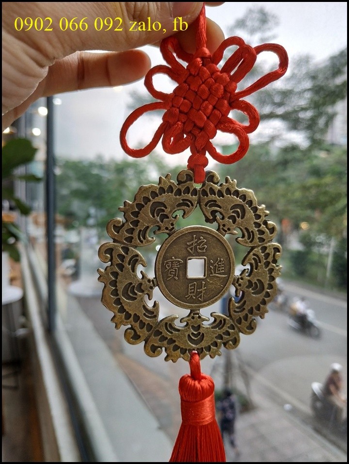 DÂY TREO HÌNH DƠI - NGŨ PHÚC BIỂU TƯỢNG MAY MẮN HẠNH PHÚC PHONG THỦY