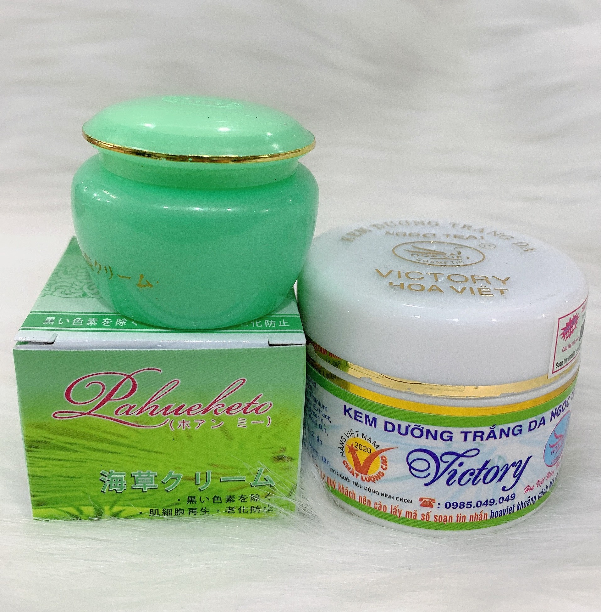 [HCM]Combo kem Hoa Việt và kem Hải Thảo