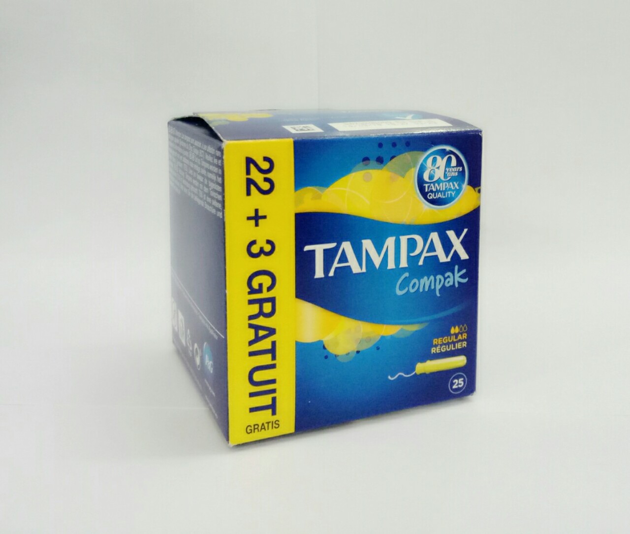 [HCM]Băng vệ sinh Tampon Tampax Compak Regular