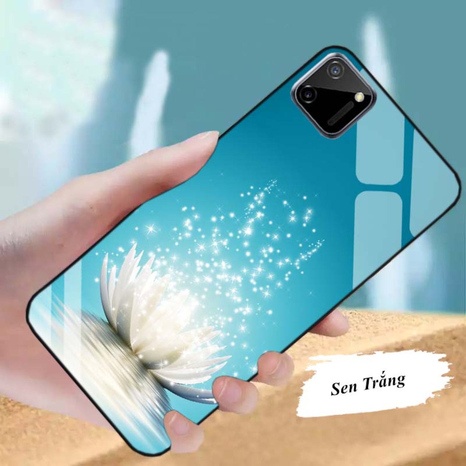 Ốp SAMSUNG NOTE 10 LITE Lưng Kính Cường Lực Cao Cấp Mới ƞhất