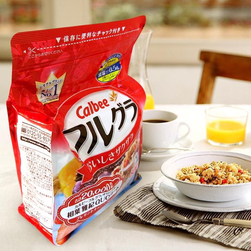 NGŨ CỐC NHẬT CALBEE  - HÀNG NỘI ĐỊA NHẬT