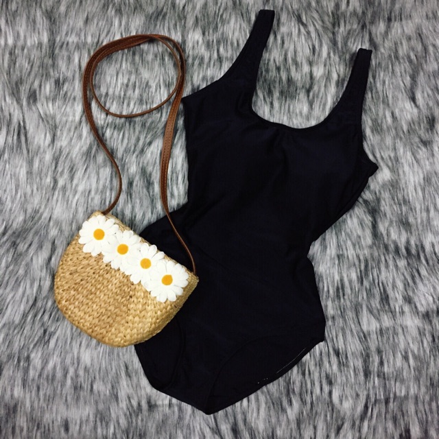 Bikini đi biển cao cấp khoét V lưng sâu sexy màu đen (hình chụp thật)