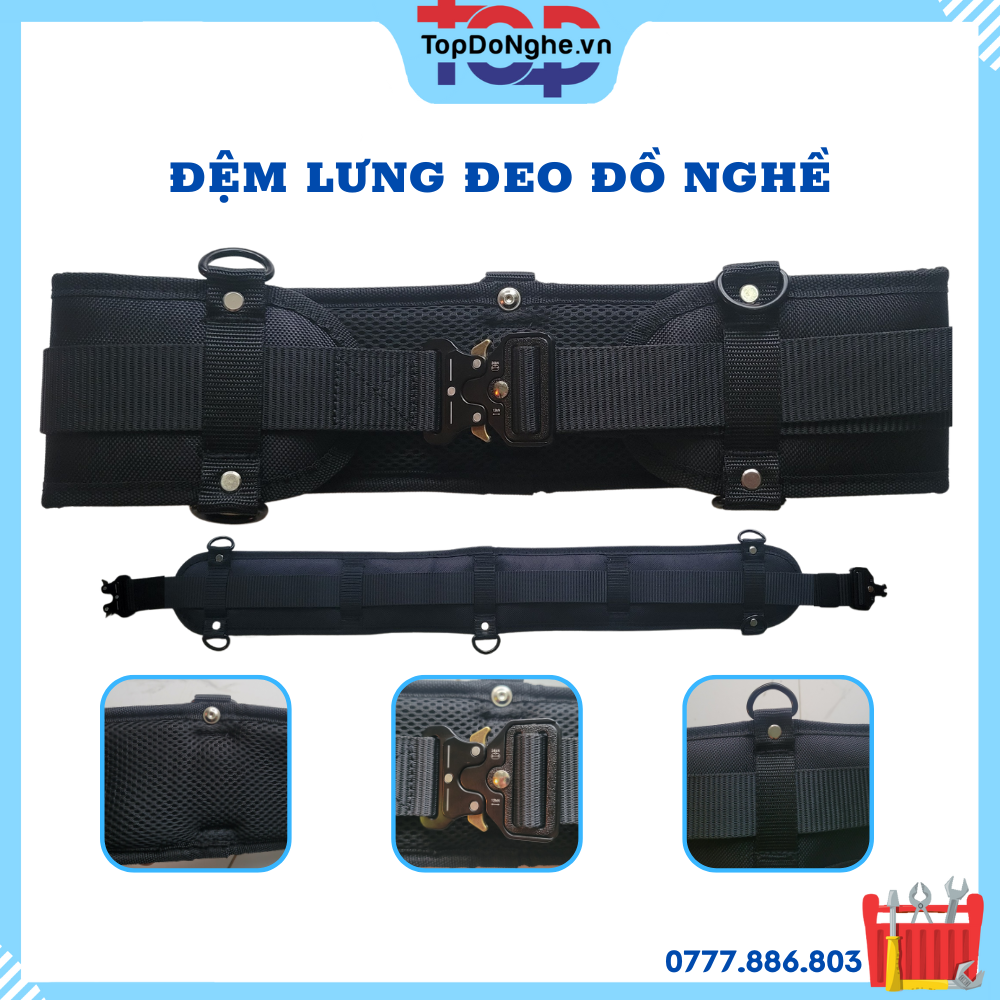 Dây đai đệm đeo thắt lưng đeo túi đồ nghề thương hiệu JQINJZHI