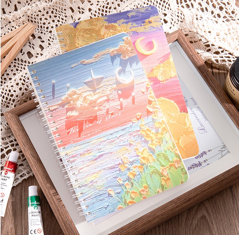Sổ ghi chép Notebook 120 trang A5 (màu bìa ngẫu nhiên)