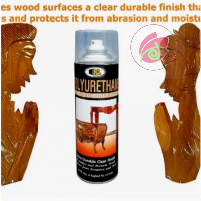 Sơn xịt bóng gỗ PU POLYURETHANE- Trong , Bóng mờ