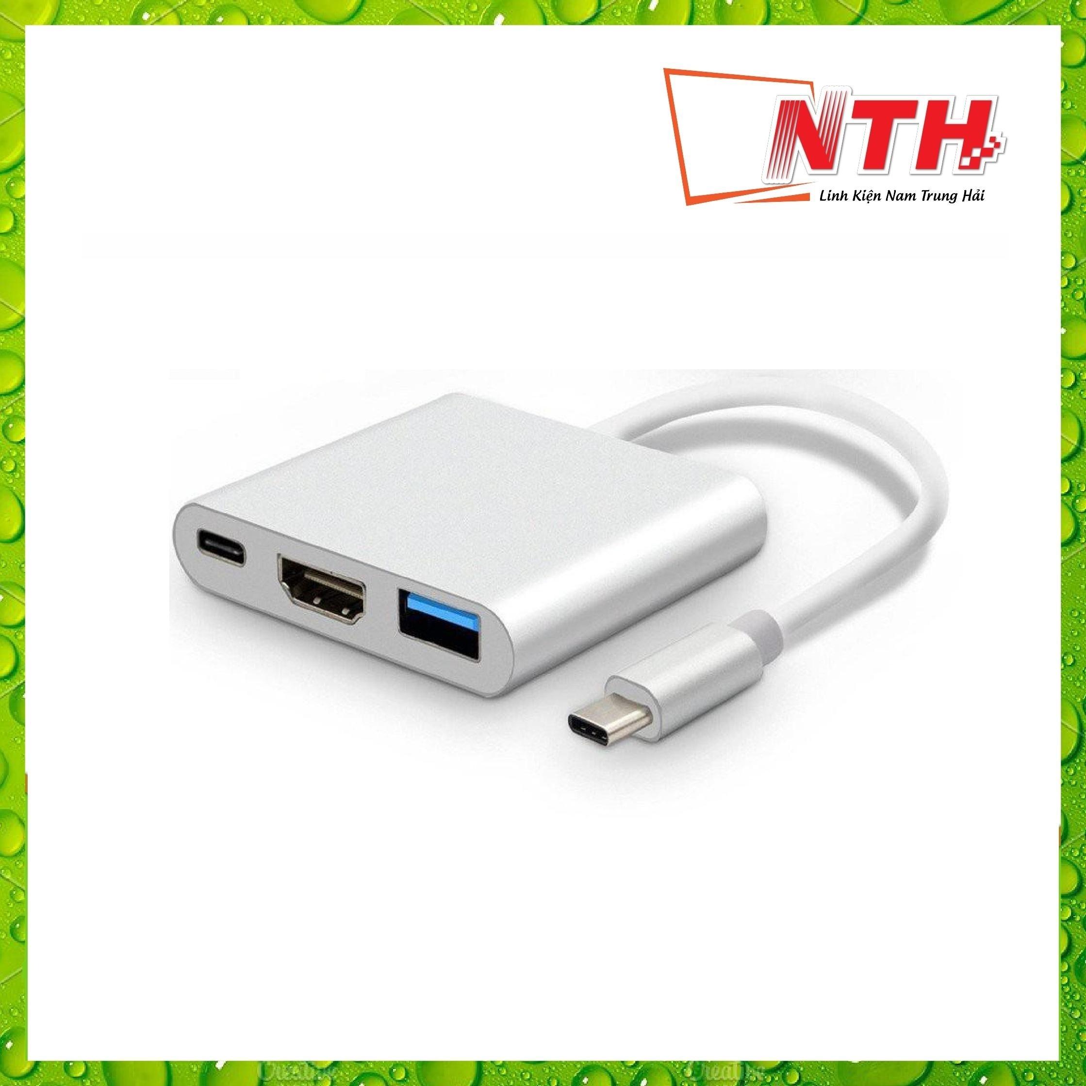 Cáp chuyển type-c ra usb 3.0/hdmi/type-c