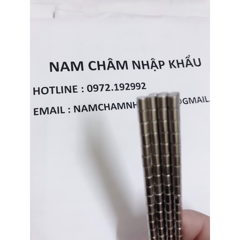 Nam châm vĩnh cửu 4x4mm