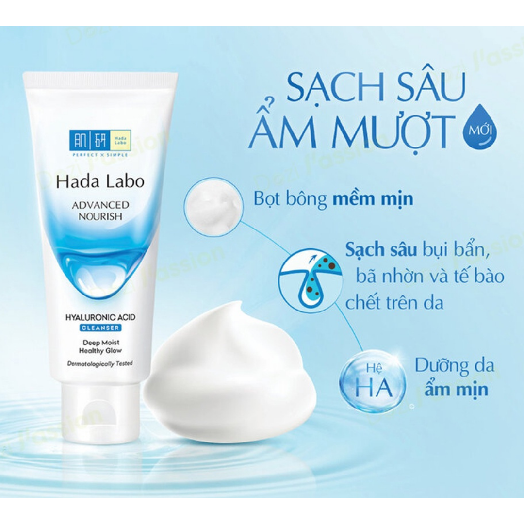 [GIẢM 5% ĐƠN 129K]Sữa Rửa Mặt Hada Labo 80g