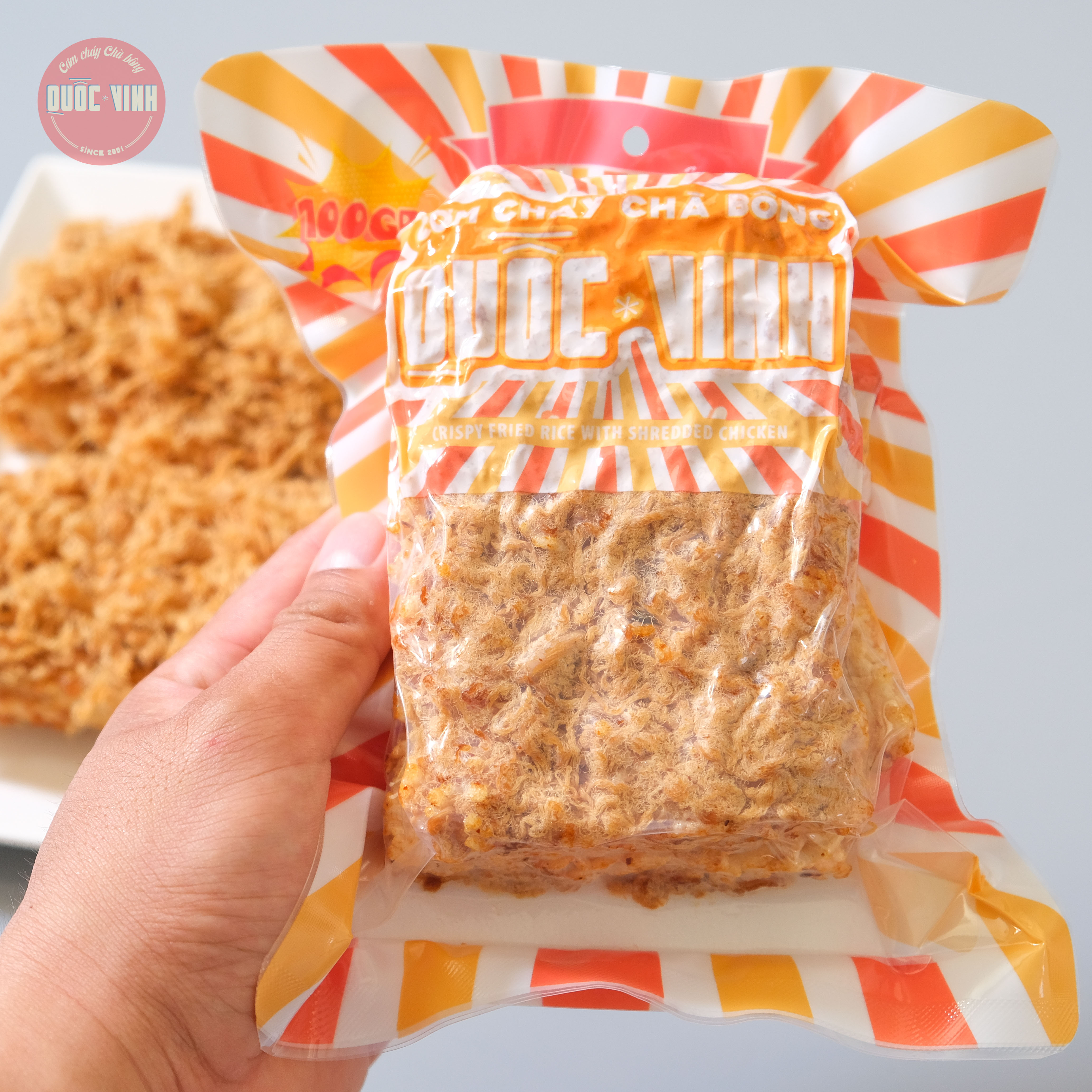 Cơm Cháy Chà Bông Vị Vừa gói 100gr